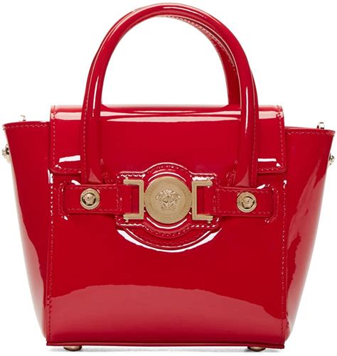 red patent versace bag|Patent Leather Versace Handbags .